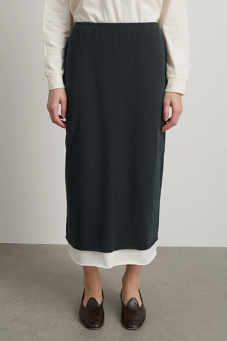 Slip Skirt | Faded Black/Oyster Overdye