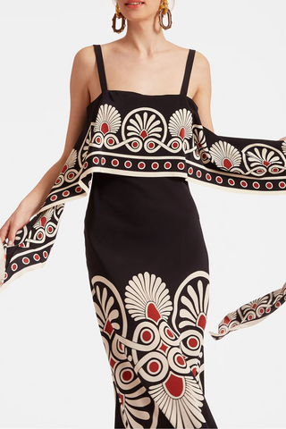 Slip-Around Dress | Medallion