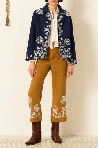 Francis Harbor Bandana Jacket | Blue Harbor