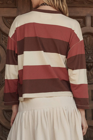The Field Tee | Ashwood Stripe