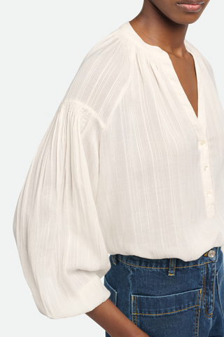 Nipoa Blouse | Voile Blanc