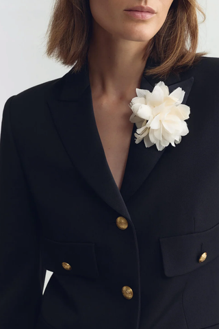 Floral Brooch | Ivory