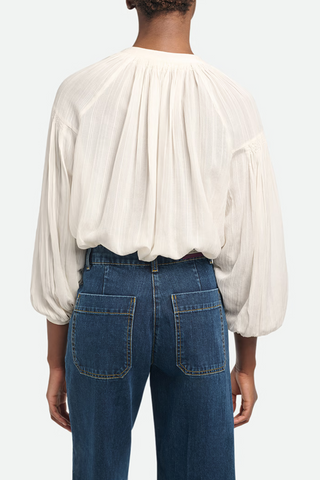 Nipoa Blouse | Voile Blanc