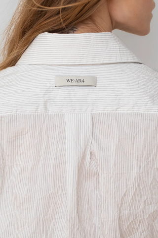 The Layered Shirt | White Multi