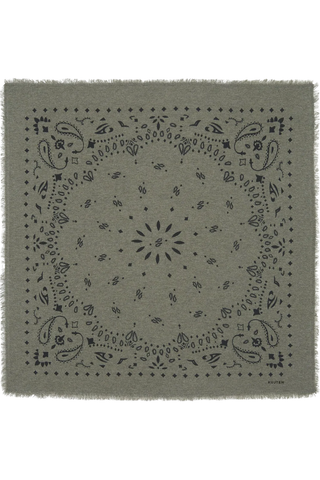 Large Bandana Hachiko | Marl Khaki