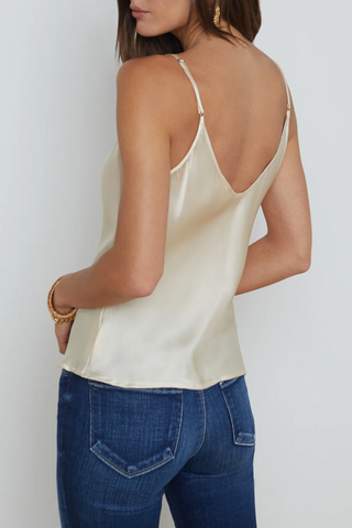 Lexi Silk Camisole | Pearl