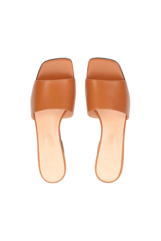 Nappa Leather Sandal | Cuoio