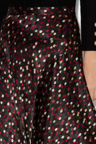 Sakura Skirt | Black/Red