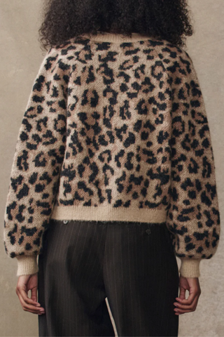 The Windsor Cardigan | Leopard