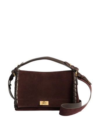 Mortimer Whipstitch Crossbody | Purple Grape