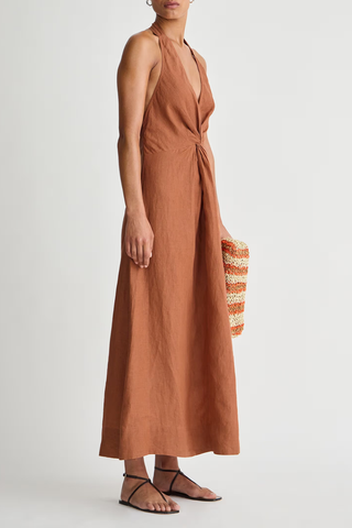 Salome Halter Maxi Dress | Harissa