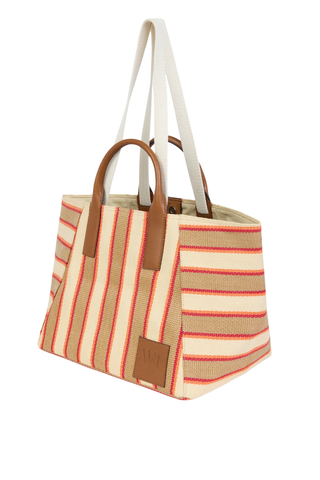 The Riviera Tote | Red Stripe