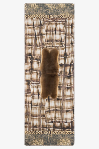 Fanory Silk Scarf 65x190 | Cartografia Imperiale 519119