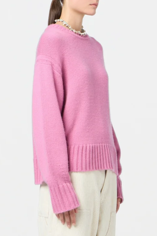 Cozy Crew Sweater | Rose