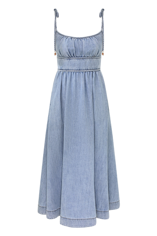 Wanderlust Denim Picnic Dress | Skylark