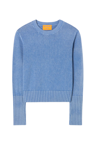 Sunwash Shrunken Crew | Delft Blue