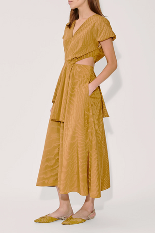 Swept Away Dress | Gold