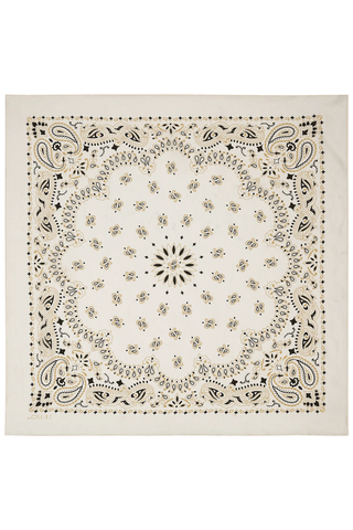 The Silk Bandana | Cream