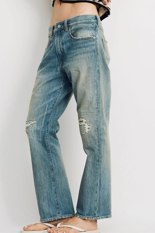 Lindsay Slim Boyfriend Jean | Reed Indigo