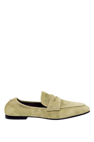 Danna Suede Loafer | Light Camel