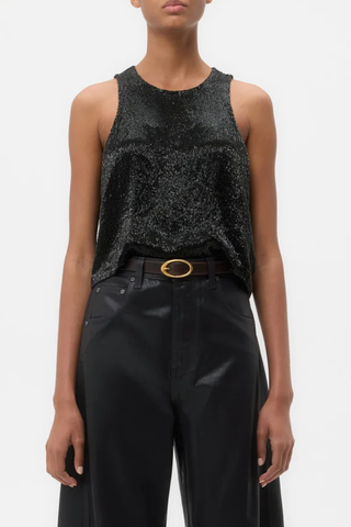 Micro Cut Bugle Tank | Black