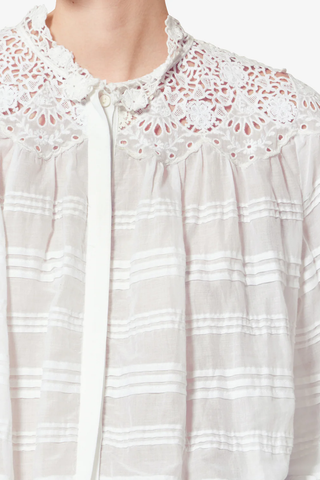 Polly Top | White