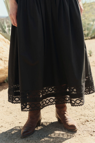 The Structured Victorian Skirt | Black