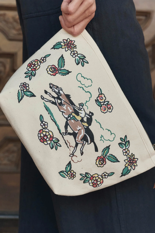 The Derby Pouch | Cream