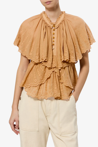 Lorna Blouse | Caramel