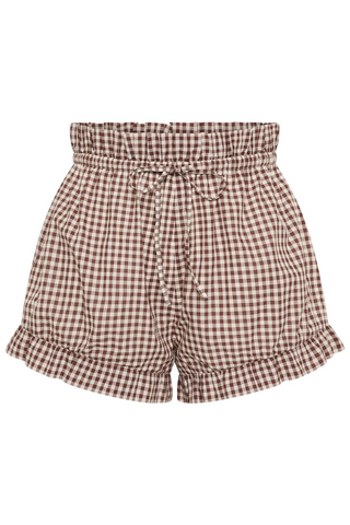 Callie Short | Petite Mocha Gingham