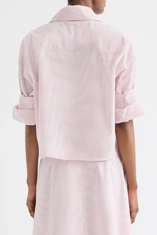 Tie One On Shirt | White / Red