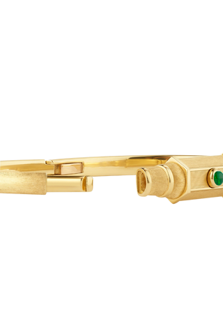 Emerald Baby Locket Bracelet | Medium