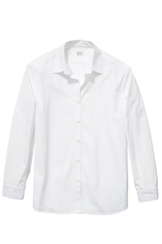 The Hutton Collared Shirt | White