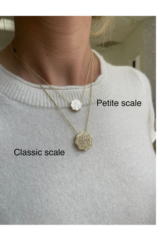 Petite Talisman Signet Pendant Necklace | Karma