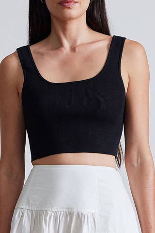 Ilia Crop | Black