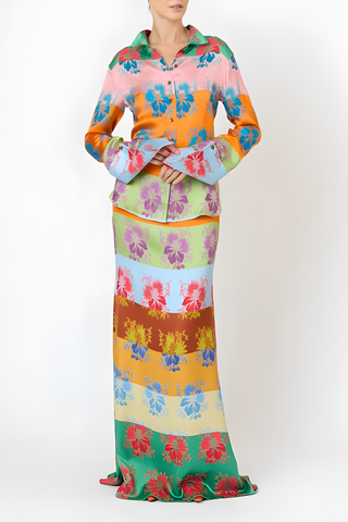 Slippery When Wet Skirt | Rainbow