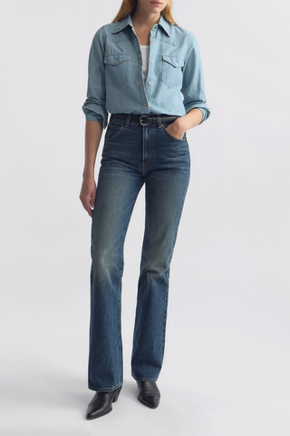 Travis Chambray Shirt | Indigo