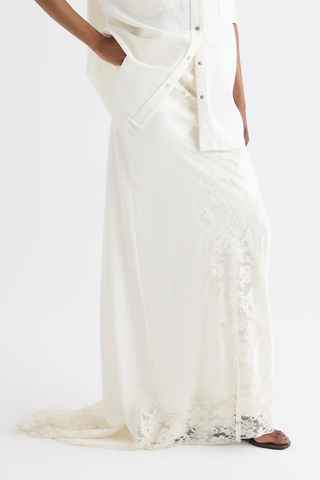 Lace Skirt | Ivory