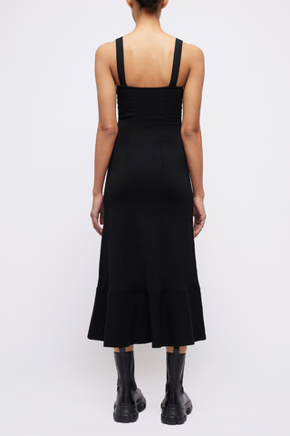 Ingrid Midi Dress | Black