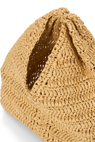 Simone Raffia Bag | Desert Palm