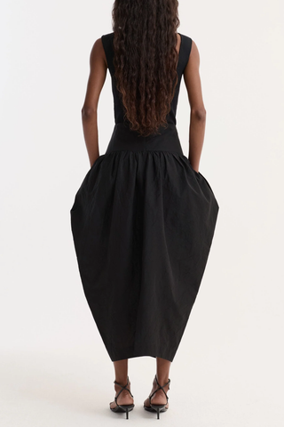 Sculptural Volume Skirt | Black