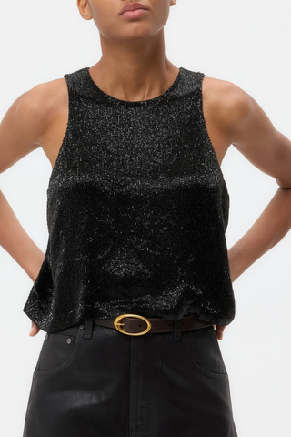 Micro Cut Bugle Tank | Black