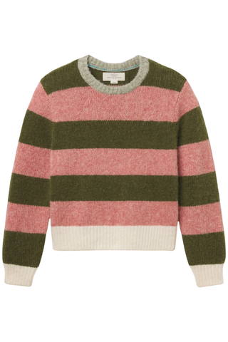 Cleo Sweater | Pink Stripe