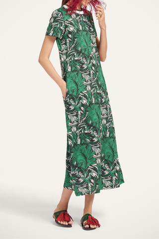 Sporty Swing Dress | Quill Green