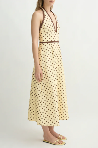 Bowie Dress | Vanilla/Chocolate