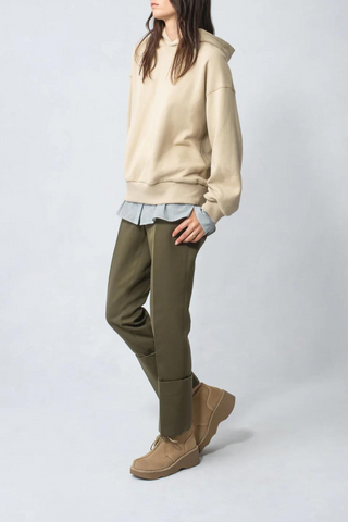 The Smart Hoodie | Beige Multi