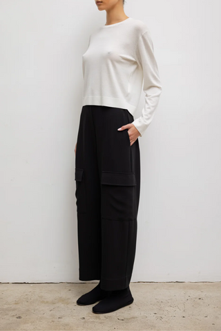 Arielle Balloon Pant | Black