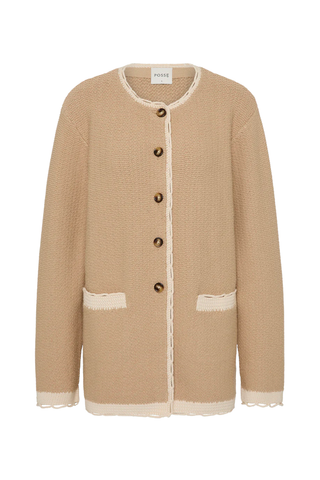 Willow Cardigan | Taupe