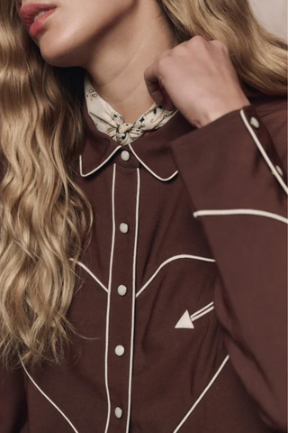 The Western Shirt | Brown