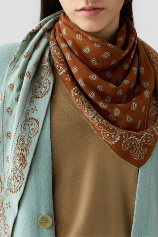 The Wild Rag | Sage Brush/Burnt Sienna